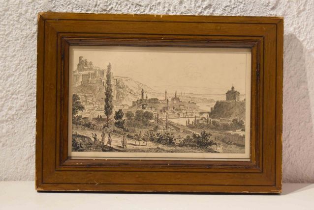 Gravure paysage Slovaque