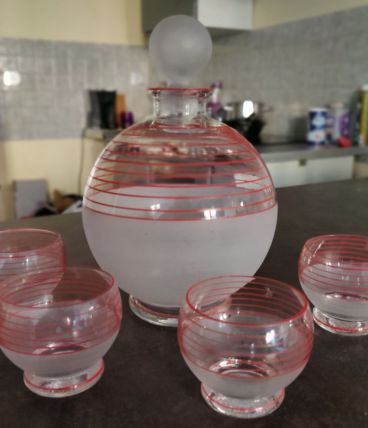 Ensemble verres carafe
