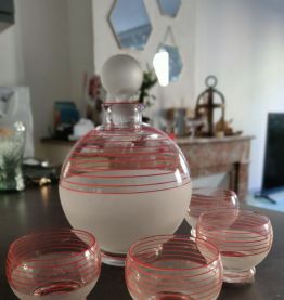 Ensemble verres carafe