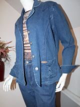 Ensemble pantalon en jean "Christine Laure" T 40 TBétat