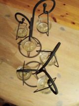 Objet de deco ou bougeoir fer forge