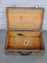 Malle en bois 1950
