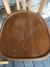 chaises  Baumann  bistrot bois 