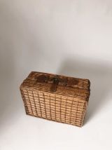 Panier osier pour pique-nique