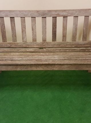 Banc en teck