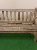 Banc en teck