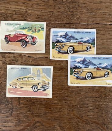 images collection Chocolat Kemmel, 6 automobiles