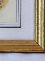 Tableau gravure de mode  Anaïs Toudouze