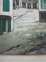 Tableau ancien village italien