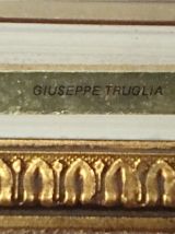 Tableau Palais des Doges, détail, Venise. Huile sur toile.