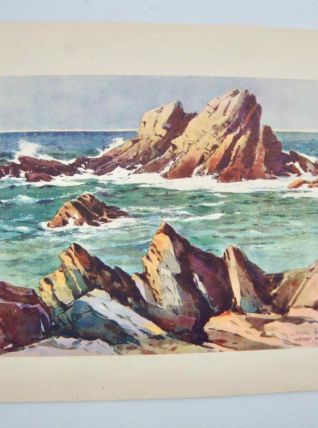 Tableau Pointe de Corsen Bretagne