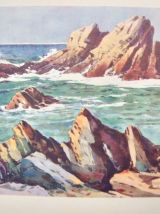 Tableau Pointe de Corsen Bretagne