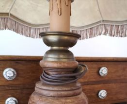 Authentique lampe ancienne "1853"