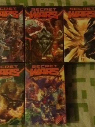 Coffrets complets Marvel Secret Wars 12345 NEUF