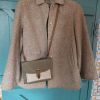 veste pure laine années 70