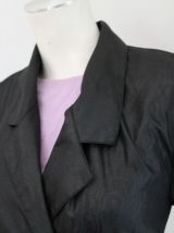 Veste courte peplum légère aspect cuir T 38/40 