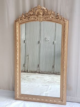 MIROIR ANCIEN DE STYLE LOUIS XV