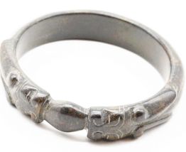Bracelet en pierre hippopotame