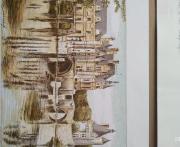 Lithographie de Daniel Dervaux
