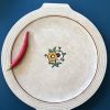 Plat de service émaux de Longwy 