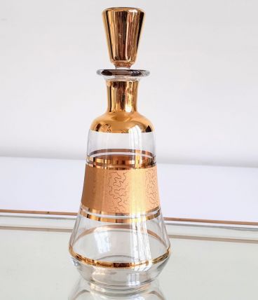 Carafe à liqueur gravée numérotée 