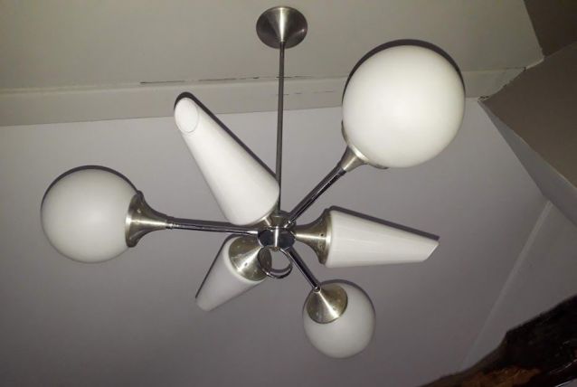 lustre vintage années 70