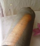 Bouteille ancienne en grès flammé artisanal