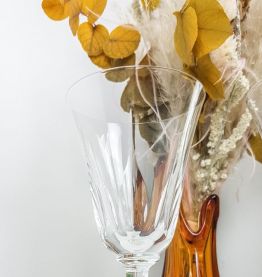Lot de 5 Verres en cristal Saint Louis Baccarat modèle cerda