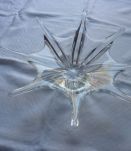 Coupe a fruits etoilee cristal Baccarat