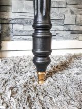 Console Italienne noir mat vintage Mid century Table d'appoi