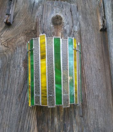 Applique en vitrail