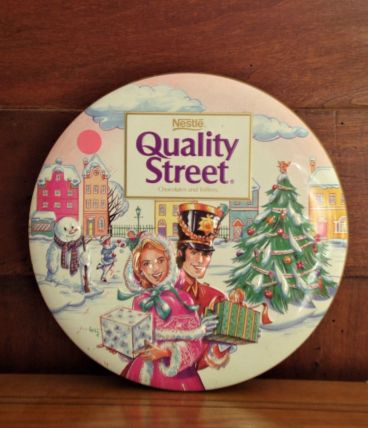 Boîte métal Quality Street 1997