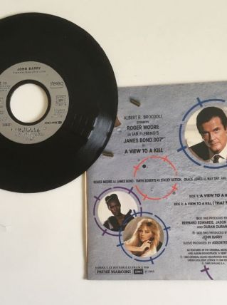 Duran-Duran « A view to a kill » Vinyle 45 t