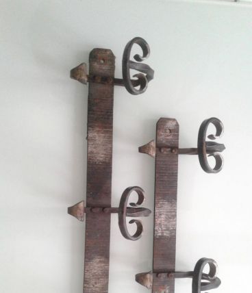 Porte manteau fer forgé 50 60