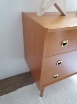 Commode vintage pieds compas