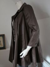 Imperméable coupe parapluie "Via 28" marron glacé T S /36