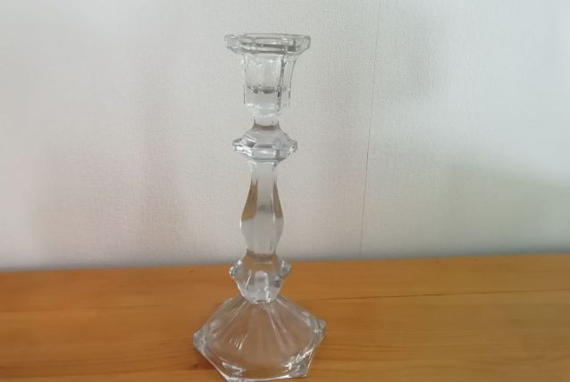 Bougeoir cristal