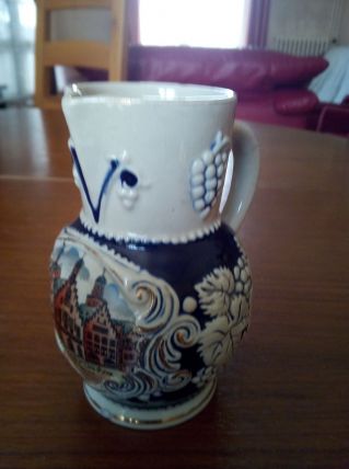 Joli Broc vintage grès émaillé allemand