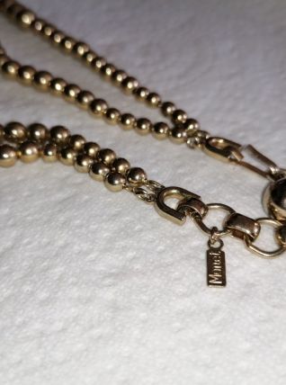 Collier Signée Monet vintage 