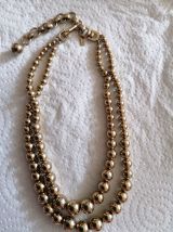 Collier Signée Monet vintage 