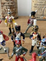 Lot d'anciens soldats de plomb