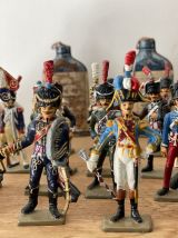 Lot d'anciens soldats de plomb