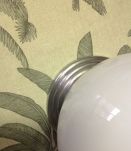 plafonnier opaline vintage
