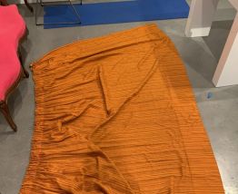 Rideaux Orange Annees 70