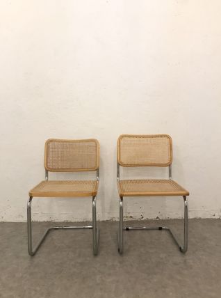 Paire de chaises Cesca B32 de Marcel Breuer