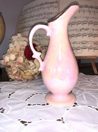 Soliflore rose - Faïence Anglaise