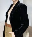 Velvet blazer