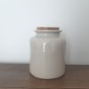Pot en grès avec bouchon