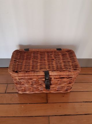 Malle rotin vintage
