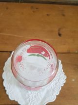 Ancien pot sucrier pommes Henkel vintage